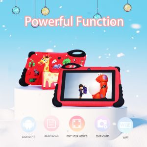 C Idea 7 Inch Kids Learning Tablet With Android 13 Educational Tablet For