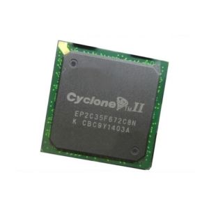 Buy cheap 672-FBGA EP2C35F672C8 Cyclone II Field Programmable Gate Array 260MHz FPGA Chips from wholesalers