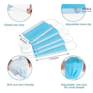 Buy cheap Fast Ship in 3 Days 3-Ply Disposable Face Mask Corona Virus Protective Masks Wholesale Protective Face Mask from wholesalers