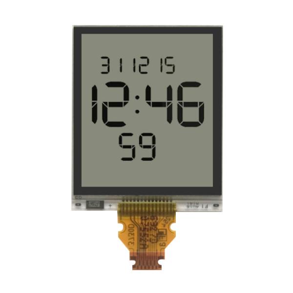 Buy cheap Rectangle SPI Interface Mono Lcd Display , Transflective Lcd Module 144x168 1.26inch from wholesalers