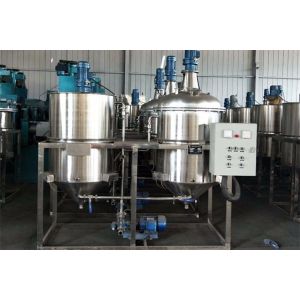 Low Noise Soya Bean Oil Refining Machine , Crude Oil Extraction Machine