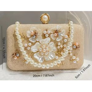 Buy cheap Elegant Evening Handbag with No Printing Polyester Lining Elegant Style from wholesalers