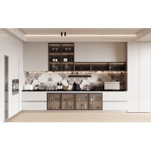 Buy cheap Modern Design Modular Home Living Room Kitchen Cabinet from wholesalers