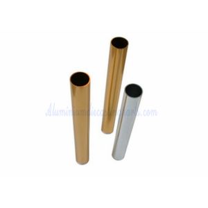 Buy cheap 6000 Series Extruded Aluminium Round Tube With Powder Coating Finish from wholesalers