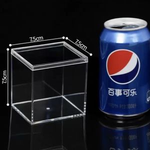 Buy cheap Custom Size Rectangle Clear Plastic Box Transparent Acrylic Box with Lid from wholesalers
