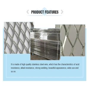 W27" Expandable Wire Mesh , CE Self Furring Stucco Wire