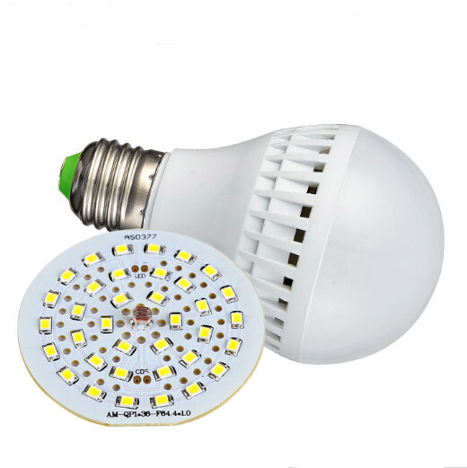 Inductive led bulb SMD2835 chips 8 meters isolated CE driver motion sensor