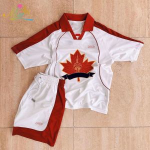 Buy cheap Custom Jersey Polyester Embroidered Patch Logo Wash Two Piece Graphic Summer 2 Piece Polo Shirt and Shorts Set Tracksuit for Men from wholesalers