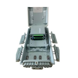 Buy cheap China 24 Port Fiber Optic Distribution Box ABS IP 65 With Wall/Pole Method SC Plug-in PLC Splitter from wholesalers