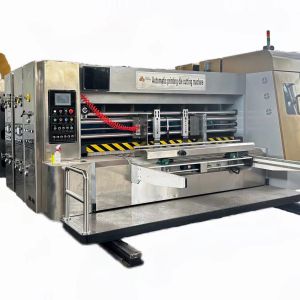Buy cheap 18000 KG 4 Colour Corrugated Carton Pizza Box Flexo Printing Slotting Die Cutting Machine from wholesalers