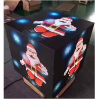 Buy cheap 3d Led Cube Display HD 640x640mm Advertising Custom Shape Led Screen product