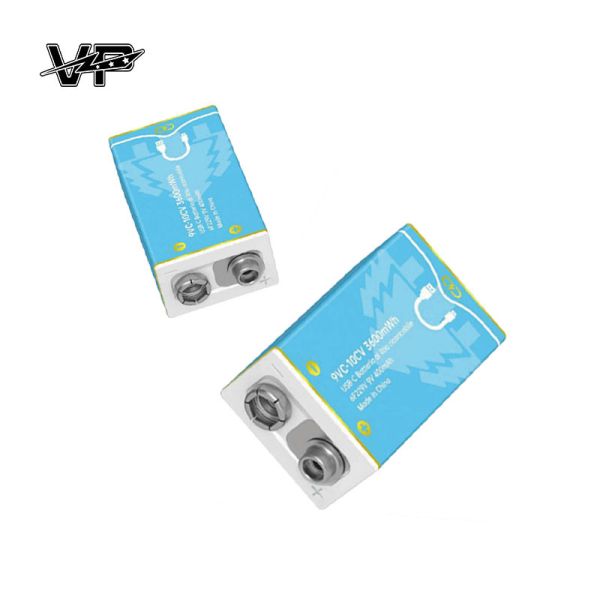 Buy cheap Multimeter Rechargeable Lithium Ion Vp Battery 3700mWh Type C 6f22 9V from wholesalers