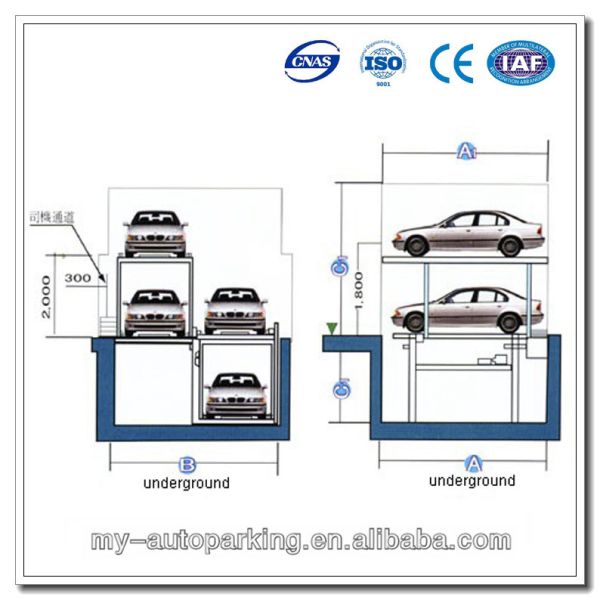 Buy cheap -1+1, -2+1, -3+1 Pit Design Mechanical Car Lift from wholesalers