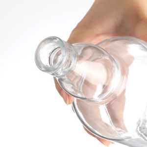 Buy cheap Wine Unique Round Liquor Painting 500ml 700ml 750ml Brandy Tequila Gin Custom Alcohol Bottles from wholesalers