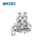 Buy cheap 2 Level Din Rail Screw Wiring Terminal Blocks With Equipotential Bonder from wholesalers