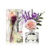 Buy cheap Home Fragrance Natural Glass Bottle Reed Diffuser With Flower Rattan Sticks from wholesalers