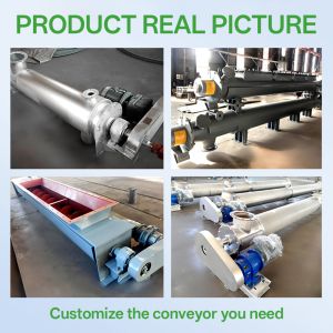 Buy cheap custom Thermal Screw Conveying Chemical Powder Equipment Electrically Stainless Steel Heated or Cooled Shaft Heated Auger Conveyor from wholesalers