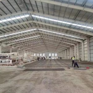 Buy cheap High Rise Steel Structure Construction Warehouse Hot Galvanized OEM from wholesalers
