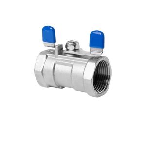 Buy cheap 1PC NPT/Bsp Threaded Ball Valve with Butterfly Handle Manual Operation Control Mode from wholesalers