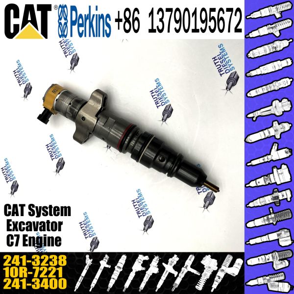 Common Rail Inyectores Diesel Engine spare parts Fuel Diesel Injector Nozzles 241-3238 10R4761 For Caterpillar C7