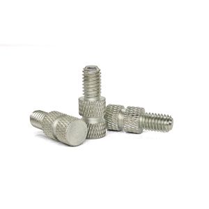 Buy cheap Steel CNC Turned Zinc Plated Thumb Screw Double Diamond Knurls Anti-Slip Grip Black Oxide Finish from wholesalers