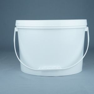 Buy cheap Fruit Oval Shaped Plastic Bucket with Thermal Transfer and Screen Printing from wholesalers