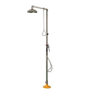 Buy cheap Standard Version Emergency Shower And Eye Wash With Handheld Eyewash Station from wholesalers