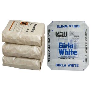 Matt / Gloss laminated woven sacks With Block Bottom 50Kg Resealable