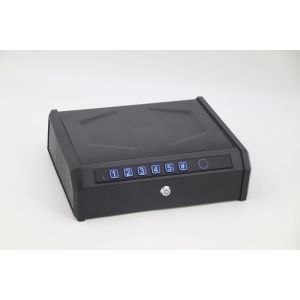 Quick Access Handgun Safe with Biometric Fingerprint Technology GS-1036-1 Width