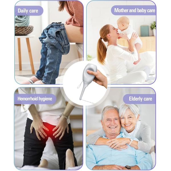 ABS Eco-friendly Material Portable Bidet Accept Customized Logo Packing Design