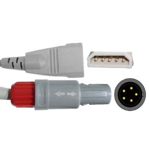 Buy cheap IBP adapter cable compatible to  MAQUET 5pin single position to PVB transducer from wholesalers
