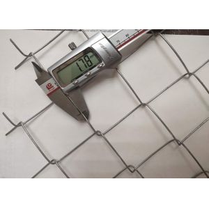 Buy cheap Galvanized 1.8 Mm Chain Link Fence Rolls 6 Cm X 6 Cm Hole 20 M Length product