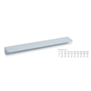 Buy cheap Furniture handle for Armoire Clothespress Door Aluminium Pull Handle 160,320,928mm from wholesalers
