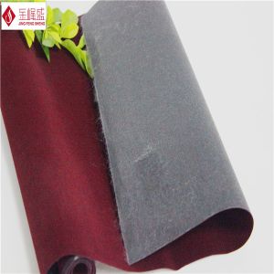 Buy cheap Plain Wine Red Flocked Velvet Fabric For Electronic Accessories Packaging Insert from wholesalers