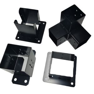 Buy cheap 3-Way Corner Brackets Pergola Kit 4x4 Lumber 6x6 Post Anchor from wholesalers