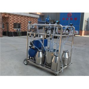 Portable Mobile Milking Machine For Goats / Cow Milking Machine 2200 W