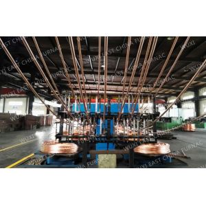 Copper Brass Bronze Rod Upcasting Upward Continuous Casting Machine Annnual