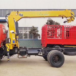 Buy cheap 10t Standard Tonnage Straight Arm Small Lorry Mounted Crane from wholesalers
