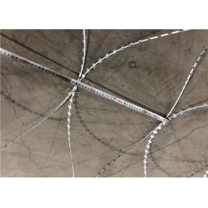 Buy cheap 10 Kg / Coil Concertina Razor Barbed Wire With Different Blade Wire from wholesalers