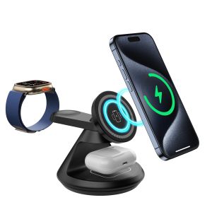 Buy cheap Gift Multifunctional Wireless Desktop Charger 3In1 With OEM/ODM Service from wholesalers
