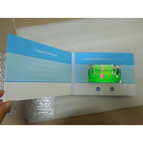 Quality TFT Digital LCD Video Card Multi - Function Button For Fair Display for sale