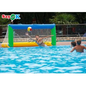 Buy cheap Inflatable Water Games Tarpaulin Pool Inflatable Water Toys Soccer Shooting Goal Game from wholesalers