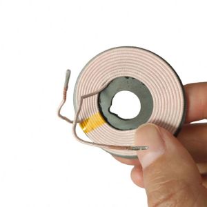 Buy cheap Mini QI transmitter receiver coil wireless charging coil from wholesalers