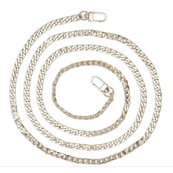 Buy cheap ODM Gold Metal Chain Handbag Strap Antiwear Bright And Shiny from wholesalers