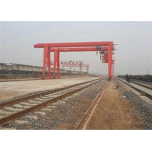 Buy cheap Remote Control Double Beam Overhead Gantry Crane For Outside Yard / Warehouse from wholesalers