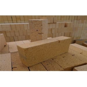 Heat Resistant Chamotte Refractory Fire Bricks , Fireplace Insulated Firebrick