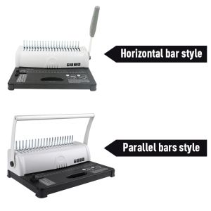 Buy cheap 21 Holes Manual Notebook Bander With 14.3mm Hole Spacing 3*8mm from wholesalers