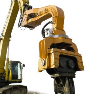 Buy cheap 10-70 Ton  Excavator Mounted Pile Hammer High Efficiency from wholesalers