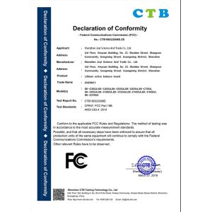 Shenzhen Juyi Science And Trade Co., Ltd. Certifications