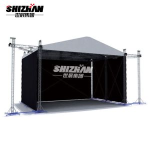 Buy cheap Rotating Round Aluminium Lighting Truss Lifting Stage For Performance from wholesalers